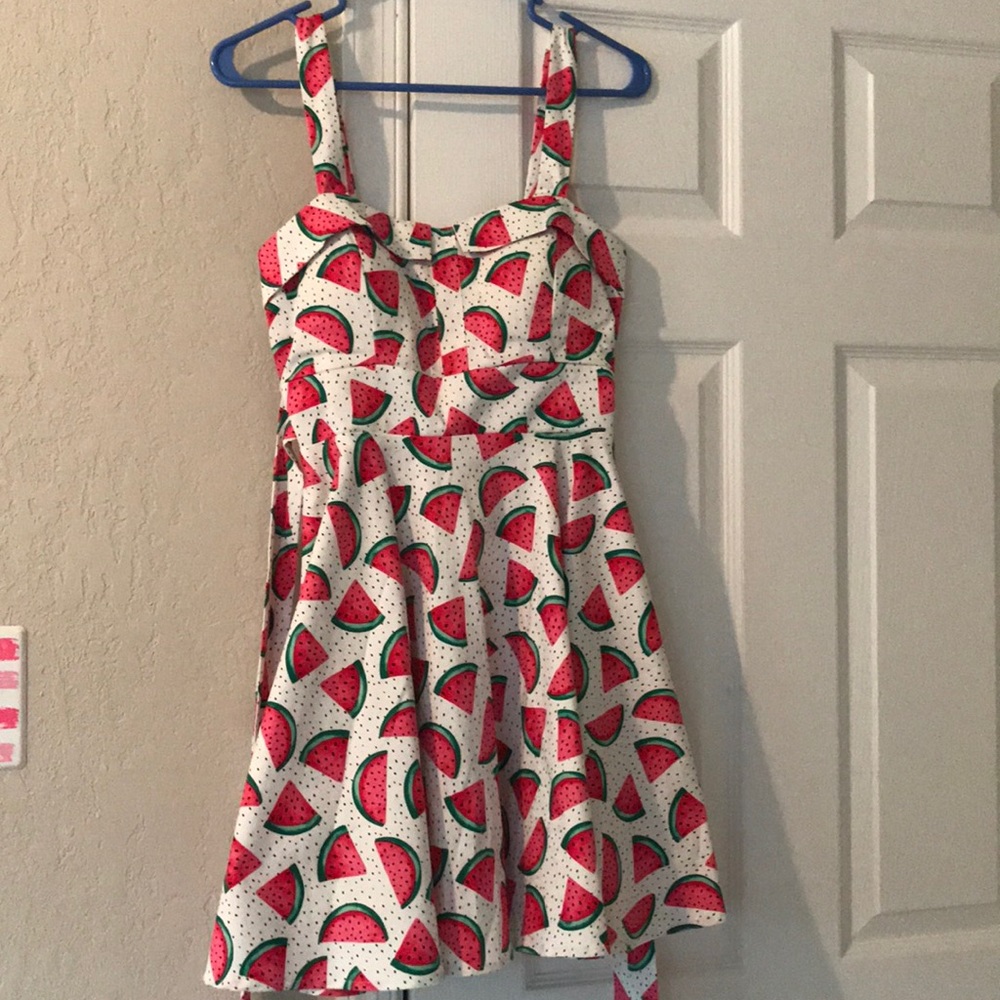 ModCloth ixia Pinup Watermelon dress Size M